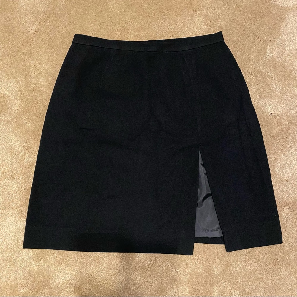 Vintage black mini skirt